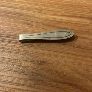 Georg Jensen 925 Sterling Silver Tie Clip / Money Clip A Denmark great Shape